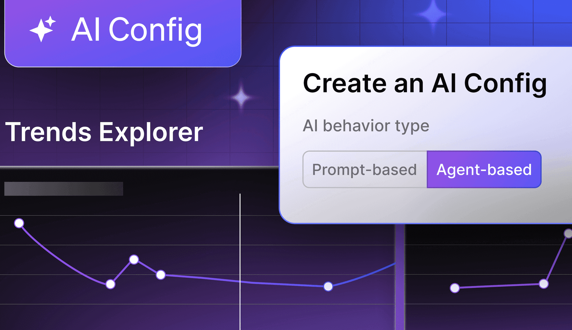 Introducing agents, trends, and approvals for AI Configs featured image
